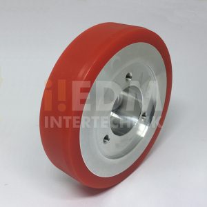 Roldana emborrachada Ø100 mm