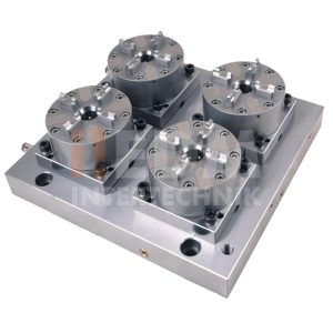 Base pneumática com 4 paletes