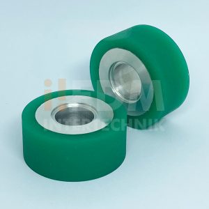 Roldana emborrachada Ø50 x 22 mm