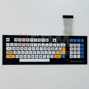Teclado de membrana do CNC