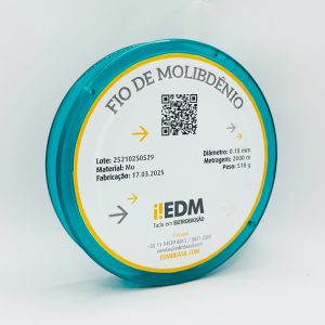 Fio de Molibdênio Ø0.18 mm 2000 metros